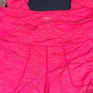 Torrid active pink leggings